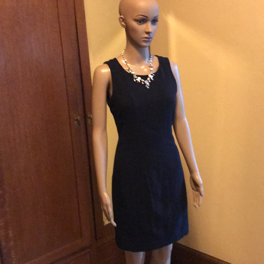 Navy blue dress